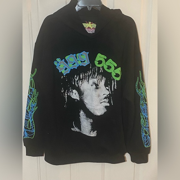 Juice Wrld Other - Juice WRLD Rare Atlanta x Sp5der Hoodie Size L(NWOTS)